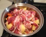 砂糖不使用の肉じゃが作り方1写真