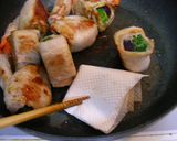 ゴーヤとナスのチーズ肉巻き作り方7写真