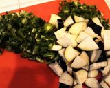 にが旨♪夏野菜のごま味噌炒め作り方1写真