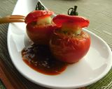 丸ごとトマトのカップチーズバーグ❤作り方9写真