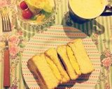ハチミツたまごサンド( ॢꈍ૩ꈍ) ॢ作り方5写真