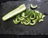 たこ焼きの粉でゴーヤチップ風作り方1写真