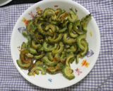 たこ焼きの粉でゴーヤチップ風作り方4写真
