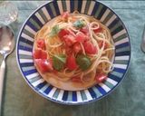 簡単!美味しい!トマトと梅の冷製パスタ作り方7写真