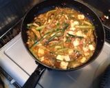 胡瓜と茄子の麻婆麺作り方10写真