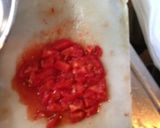 トマトとサバ水煮缶の冷製パスタ作り方4写真