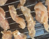 鶏ささみの簡単西京焼き風😋作り方5写真
