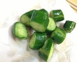 塩昆布じゃばら胡瓜作り方4写真