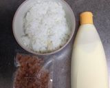 かつおぶしでツナマヨ風おにぎり作り方1写真