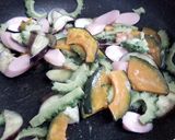 夏野菜のヨーグルト味噌マヨソテー作り方3写真