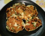鳥挽き肉のニラハンバーグ作り方7写真