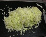 塩揉みキャベツのバシル風味サンド作り方1写真