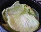 ロールキャベツ♡きのこのホワイトソースで作り方1写真