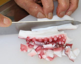 Ｆしいたけとチーズのタコ焼き作り方2写真