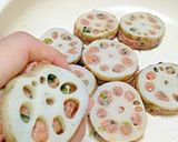 ＊シャキッと蓮根のはさみ焼き作り方1写真