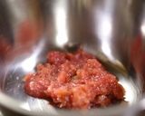 鶏むね肉と葱の梅バター。作り方2写真