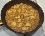 鶏むね肉のえのきソース絡め（バター醤油）作り方4写真
