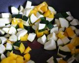 グリルチキン夏野菜のカポナータ添え作り方4写真