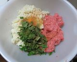 薬味たっぷり❤　夏のおからハンバーグ作り方4写真