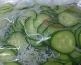 寿司酢で酢の物、夏の薬味で作り方2写真