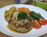 薬味たっぷり❤　夏のおからハンバーグ作り方14写真
