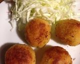 残ったかぼちゃサラダで揚げずにコロッケ作り方3写真