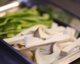 鶏むね肉と葱の梅バター。作り方5写真