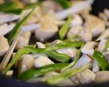 鶏むね肉と葱の梅バター。作り方8写真