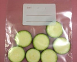 生のままで☆ズッキーニの冷凍保存方法作り方3写真
