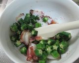 小さな一皿♪タコとオクラの梅酢あえ作り方3写真