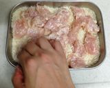 簡単♪卵要らずのチキンカツ作り方7写真