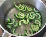 茄子とゴーヤの味噌マヨ炒め♫作り方1写真