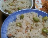 枝豆ごはん★大葉、人参★作り方5写真
