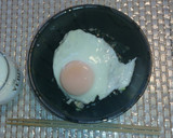 朝から満足！誰でも簡単和風目玉焼き丼♥作り方5写真