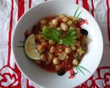 ひよこ豆の夏野菜煮込み作り方10写真