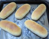 青空の下で♫　簡単☆SPAMドック作り方1写真