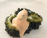 レンジで簡単☆ゴーヤとピリ辛マヨネーズ作り方7写真