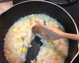味噌風味♪ほっこりミルクリゾット♡作り方7写真