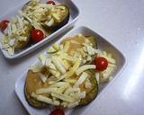 なすの味噌マヨチーズ焼き作り方4写真