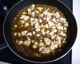 ニラ入りスタミナ麻婆豆腐作り方4写真