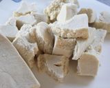 節約♪ヘルシー♪カリッじゅわっの高野豆腐作り方1写真