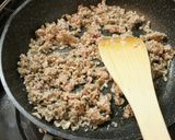 m茄子とひき肉のエスニックバジル炒め作り方3写真