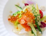 キラキラ☆スモークサーモンのお洒落サラダ作り方5写真