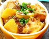 ■厚揚げ・じゃが芋・豚ひき肉のみそ煮■作り方5写真