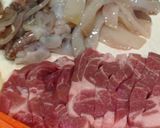 濃い〜ソースのいか焼きそば作り方1写真