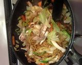 濃い〜ソースのいか焼きそば作り方9写真