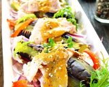 ■茄子と豚肉の冷しゃぶ風サラダ■作り方6写真