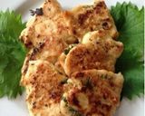 妊娠中•授乳中にささみの梅シソチーズ焼作り方3写真