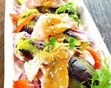 ■茄子と豚肉の冷しゃぶ風サラダ■作り方7写真