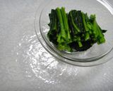 ほうれん草のゴマ味噌和え作り方1写真